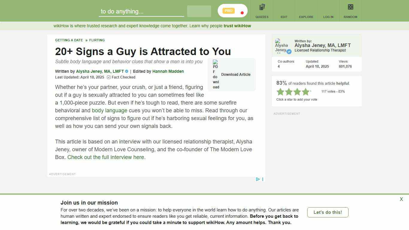 21 Signs a Man Is Sexually Attracted to You